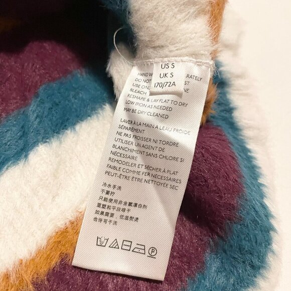 Free People Fig Jam Combo Ciara Fuzzy Mini Skirt Size Small - Picture 9 of 16